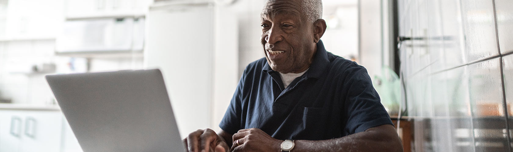 man using computer