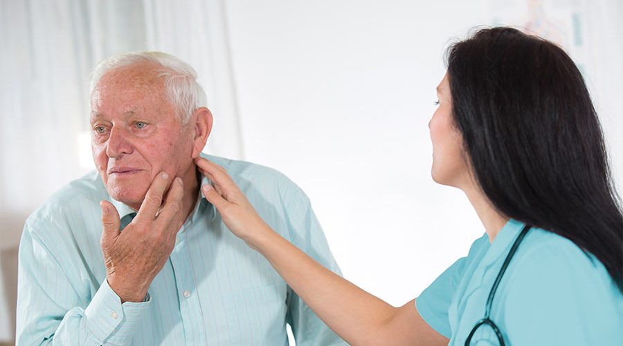 nurse and patient