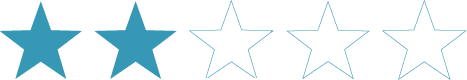 graphic showing 2 stars